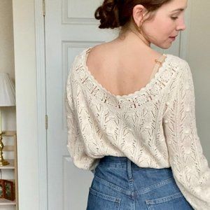 Sezane | S | Button Down Sweater